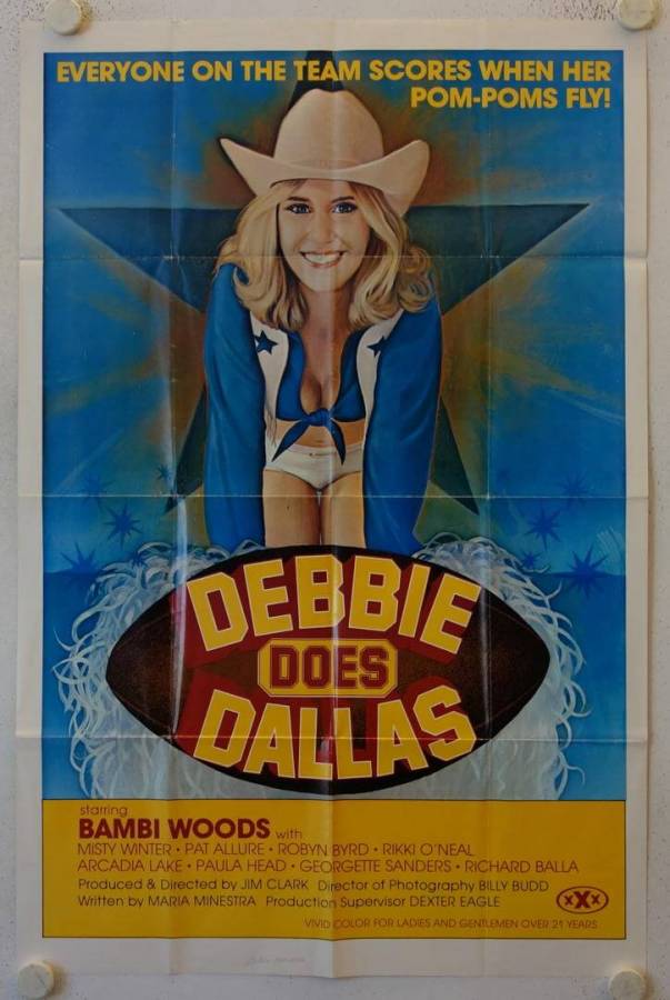 Debbie does Dallas original release US movie poster